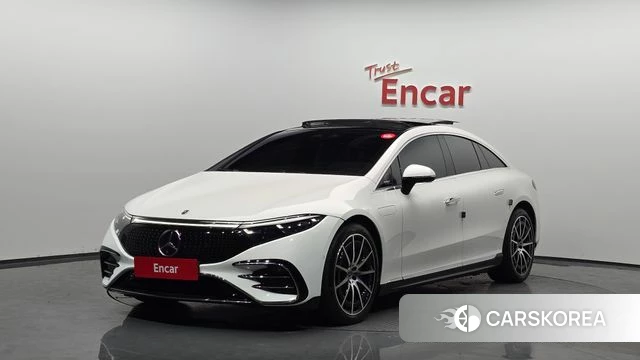 Mercedes-Benz EQS V297 2023 Белый из Кореи