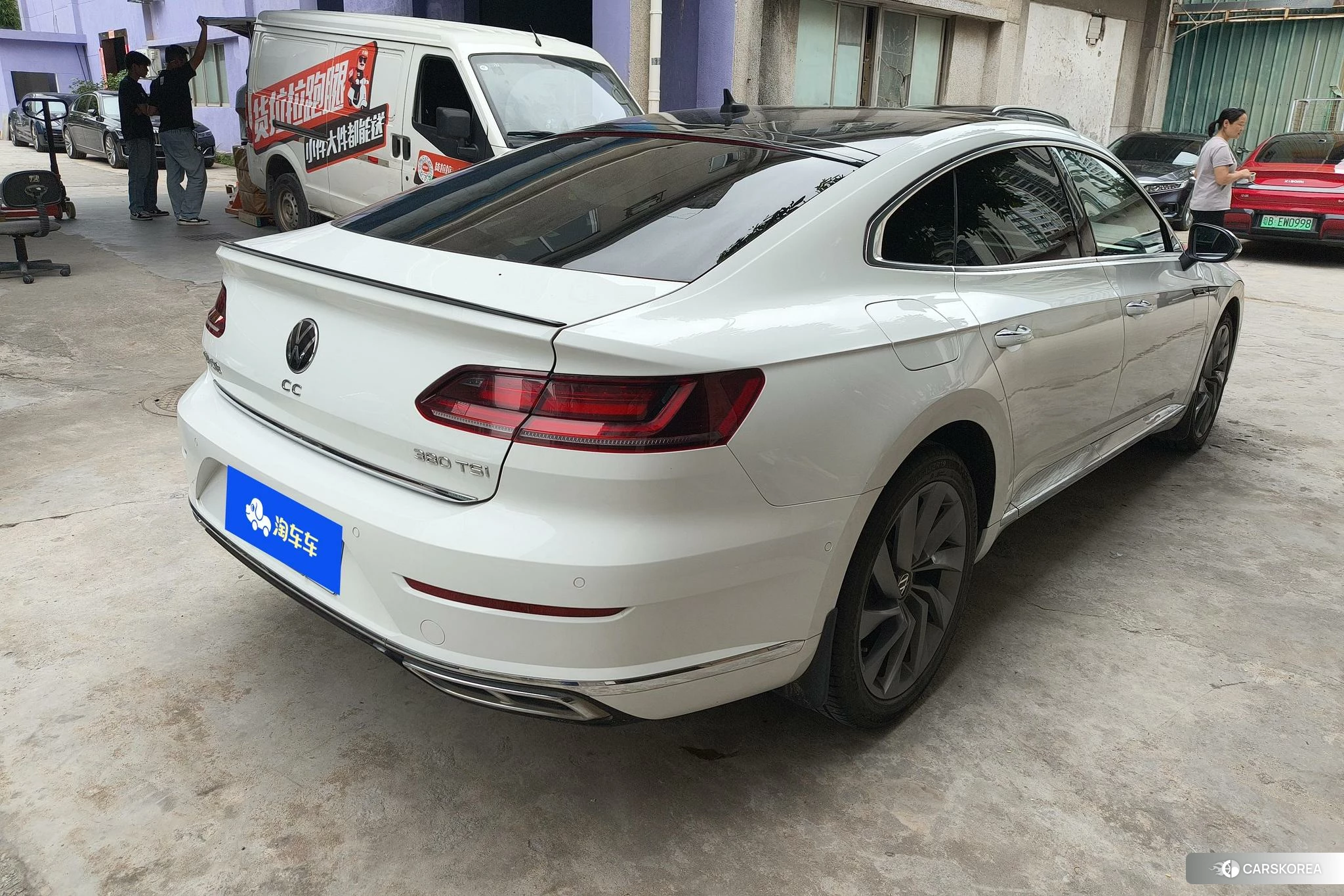 Volkswagen CC 2020 Белый из Китая