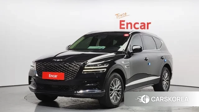 Genesis GV80 2021 Черный из Кореи