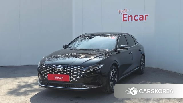 Hyundai The New Grandeur IG Hybrid 2020 Черный из Кореи