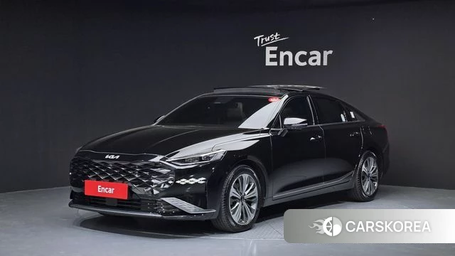 Kia K8 Hybrid 2024 Черный из Кореи