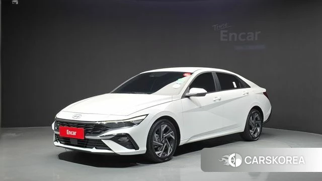 Hyundai The New Avante (CN7) 2023 Белый из Кореи