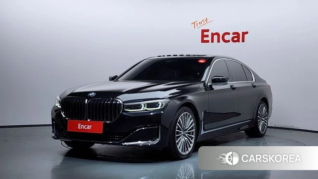 BMW 7 Series (G11) 2020 Черный из Кореи