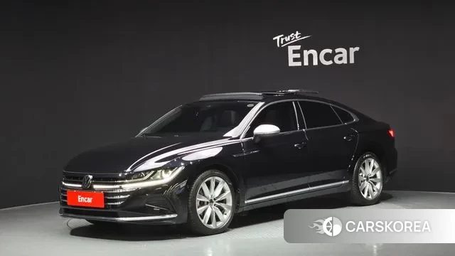 Volkswagen Arteon 2023 Черный из Кореи