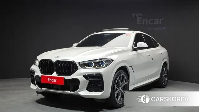 BMW X6 (G06) 2021 Белый из Кореи