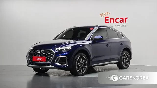 Audi Q5 (FY) 2023 Синий из Кореи