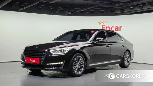 Genesis EQ900 2018 Черный из Кореи