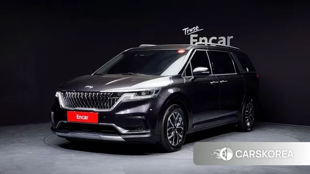 Kia Carnival 4th generation 2020 Серый из Кореи