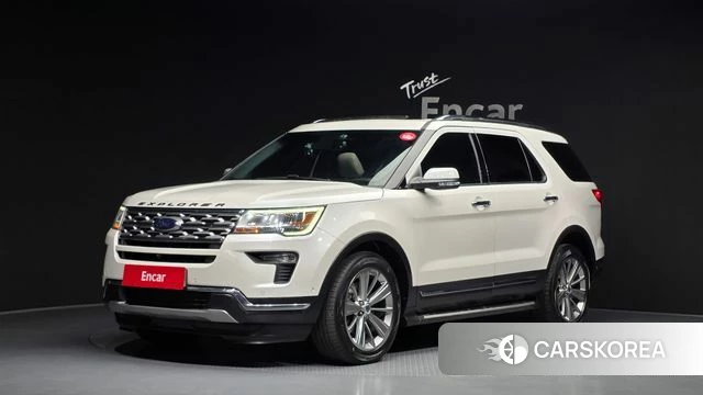 Ford Explorer 2019 Белый из Кореи