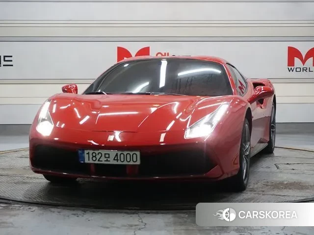 Ferrari 488 Spider 2018 Красный из Кореи