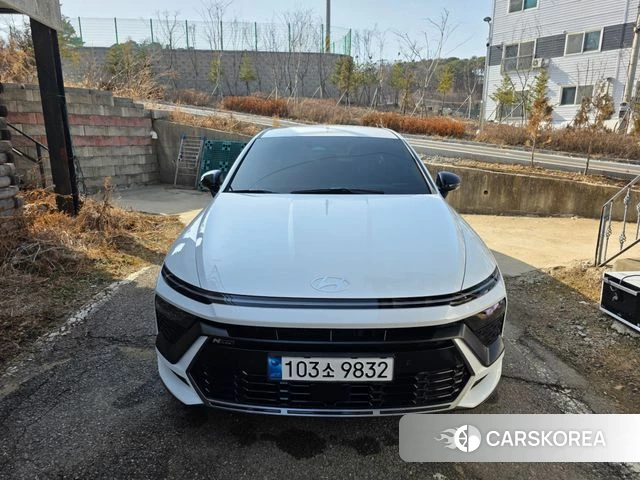 Hyundai Sonata D Edge (DN8) 2024 Белый из Кореи