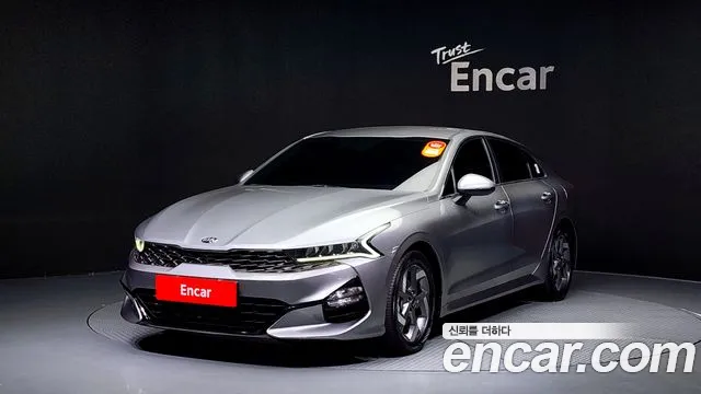 Kia K5 3rd generation 2021 Серебристо-серый из Кореи