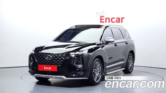 Hyundai Santa Fe TM 2019 Черный из Кореи