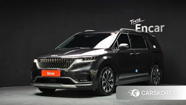 Kia Carnival 4th generation 2023 Серый из Кореи