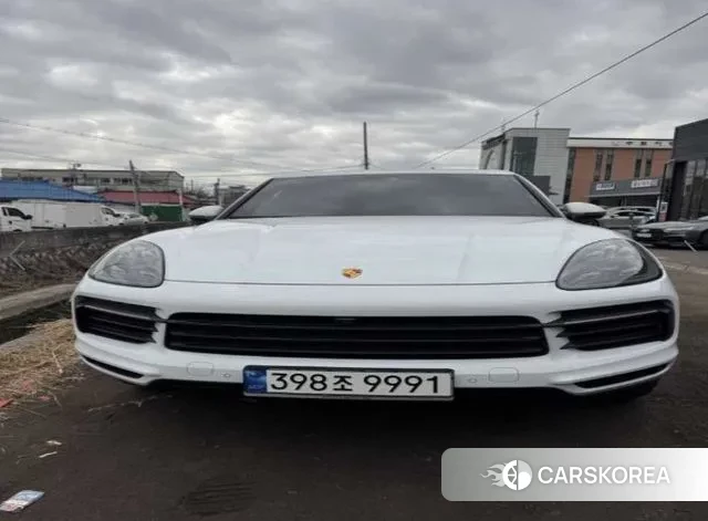 Porsche Cayenne (PO536) 2020 Белый из Кореи