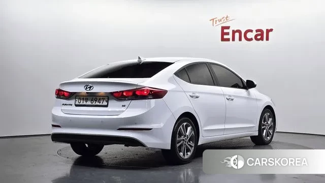 Hyundai Avante AD 2018 Белый из Кореи