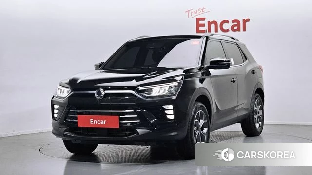 Ssangyong Beautiful Korando 2025 Черный из Кореи