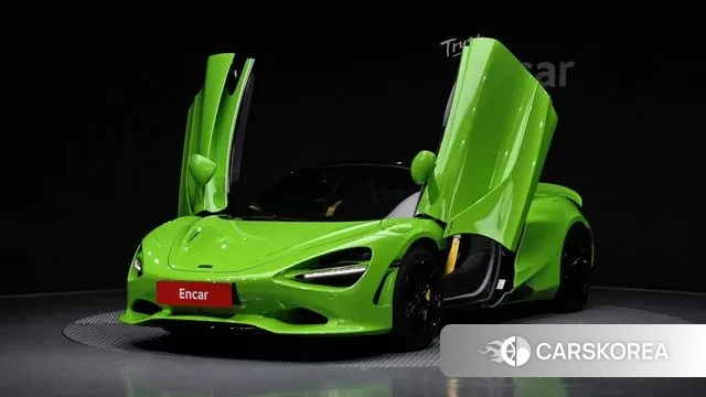McLaren 750S 2024 Зеленый из Кореи