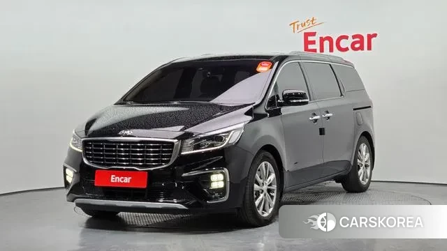Kia The New Carnival 2019 Черный из Кореи