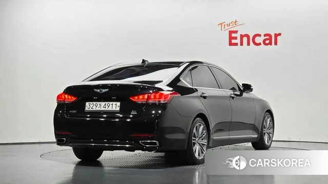 Genesis G80 2018 Черный из Кореи