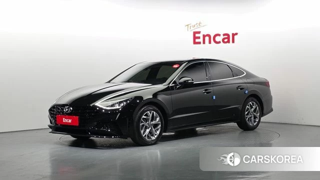 Hyundai Sonata (DN8) 2022 Черный из Кореи