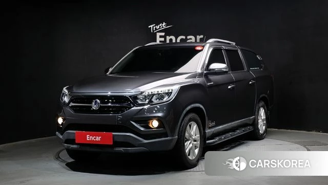 Ssangyong Rexton Sports 2019 Серый из Кореи
