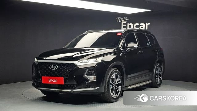 Hyundai Santa Fe TM 2018 Черный из Кореи