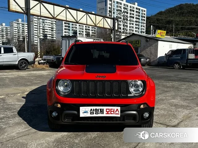 Jeep Renegade 2018 Оранжевый из Кореи