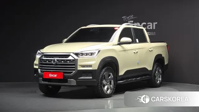 Ssangyong The New Rexton Sport 2024 Жемчужный цвет из Кореи