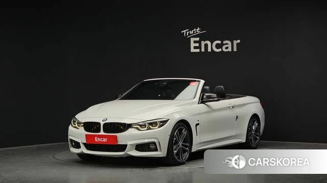 BMW 4 Series (F32) 2018 Белый из Кореи
