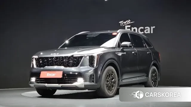 Kia The New Sorento 4th Generation 2023 Серый из Кореи