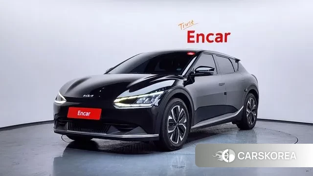 Kia EV6 2021 Черный из Кореи