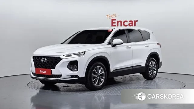 Hyundai Santa Fe TM 2018 Белый из Кореи