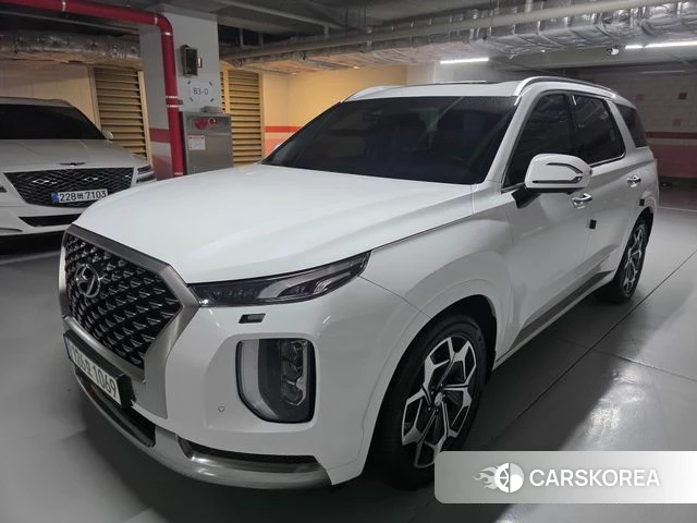 Hyundai Palisade 2021 Белый из Кореи