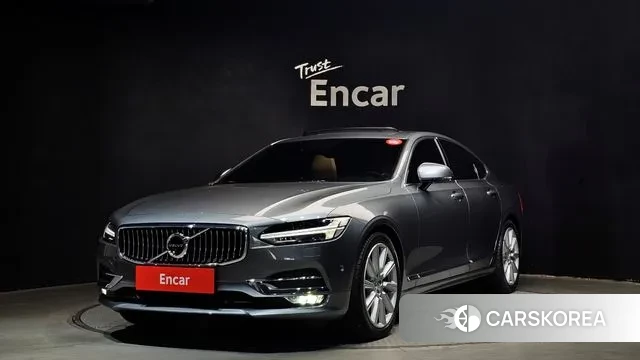 Volvo S90 2018 Серый из Кореи