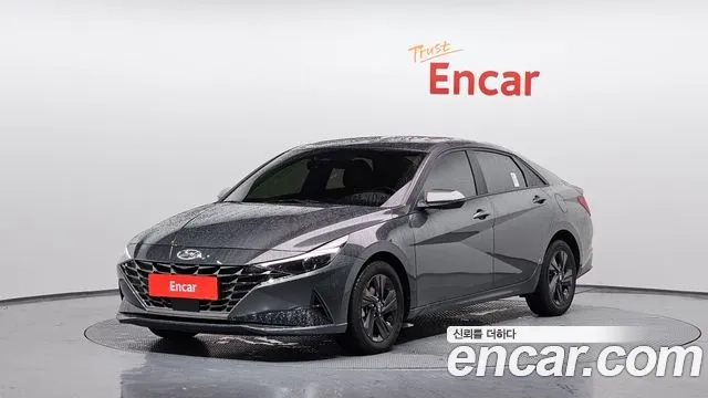 Hyundai Avante (CN7) 2022 Серый из Кореи