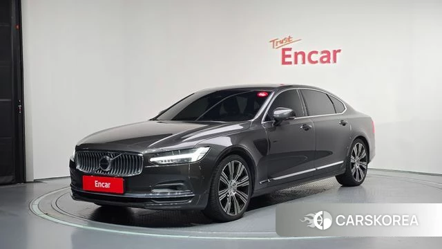Volvo S90 2022 Серый из Кореи