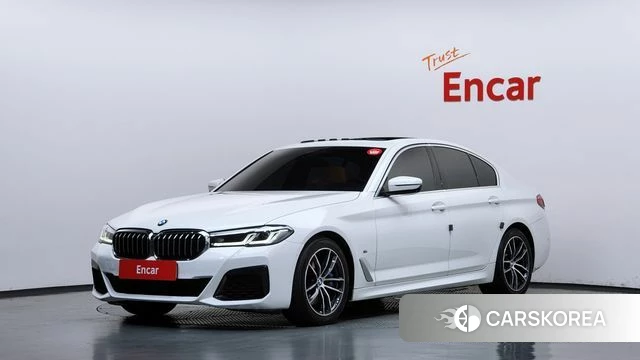 BMW 5 Series (G30) 2021 Белый из Кореи