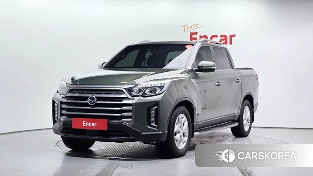 Ssangyong The New Rexton Sport 2022 Зеленый из Кореи