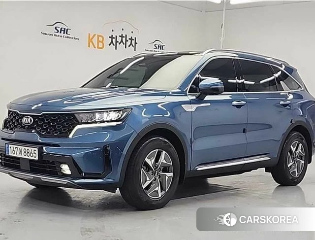 Kia Sorento 4th Generation 2021 Синий из Кореи