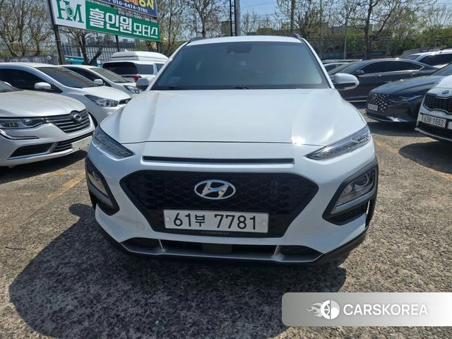 Hyundai Kona 2018 Белый из Кореи