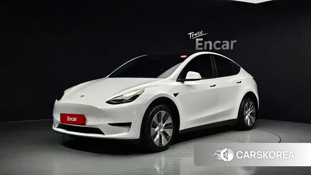 Tesla Model Y 2024 Белый из Кореи