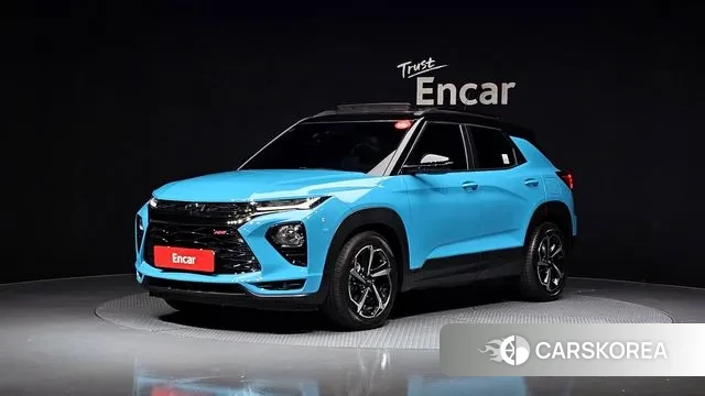 Chevrolet (GM Daewoo) Trailblazer 2020 Синий нефрит из Кореи