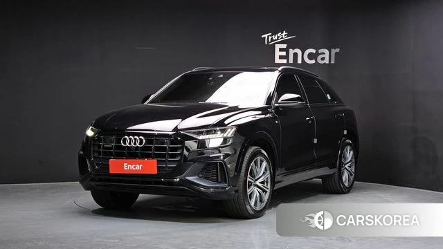 Audi Q8 (4M) 2021 Черный из Кореи