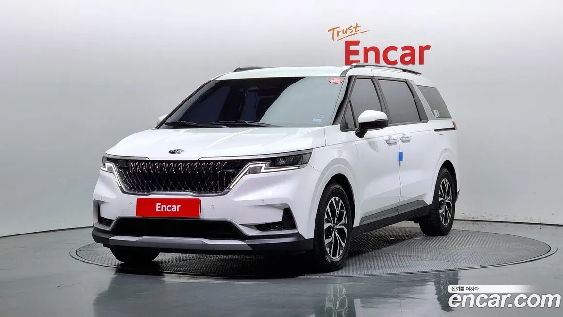 Kia Carnival 4th generation 2020 Белый из Кореи