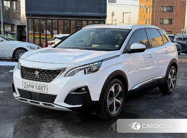 Peugeot 3008 second generation 2018 Белый из Кореи