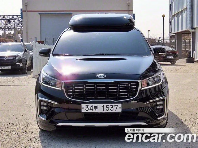 Kia The New Carnival 2019 Черный из Кореи