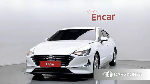 Hyundai Sonata (DN8) 2021 Белый из Кореи