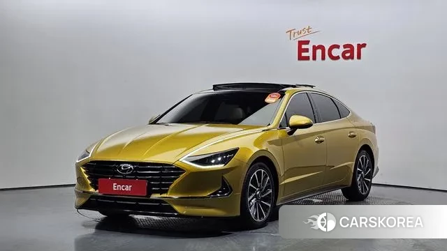 Hyundai Sonata (DN8) 2019 Желтый из Кореи