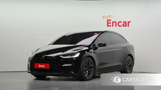 Tesla Model X 2023 Черный из Кореи